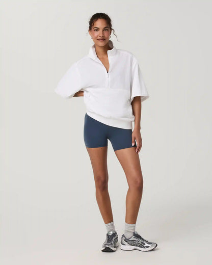 Retrograde Short Sleeve Half Zip Jacket