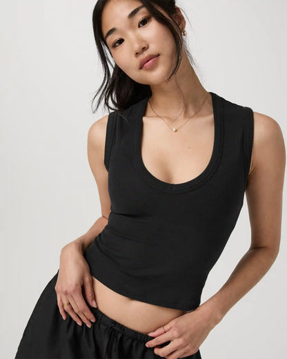 Everyday Cotton Stretch Tank