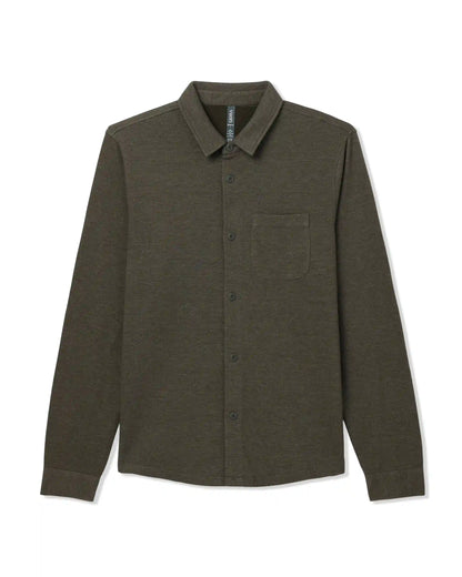 Long Sleeve Jeffreys Button Down Overshirt