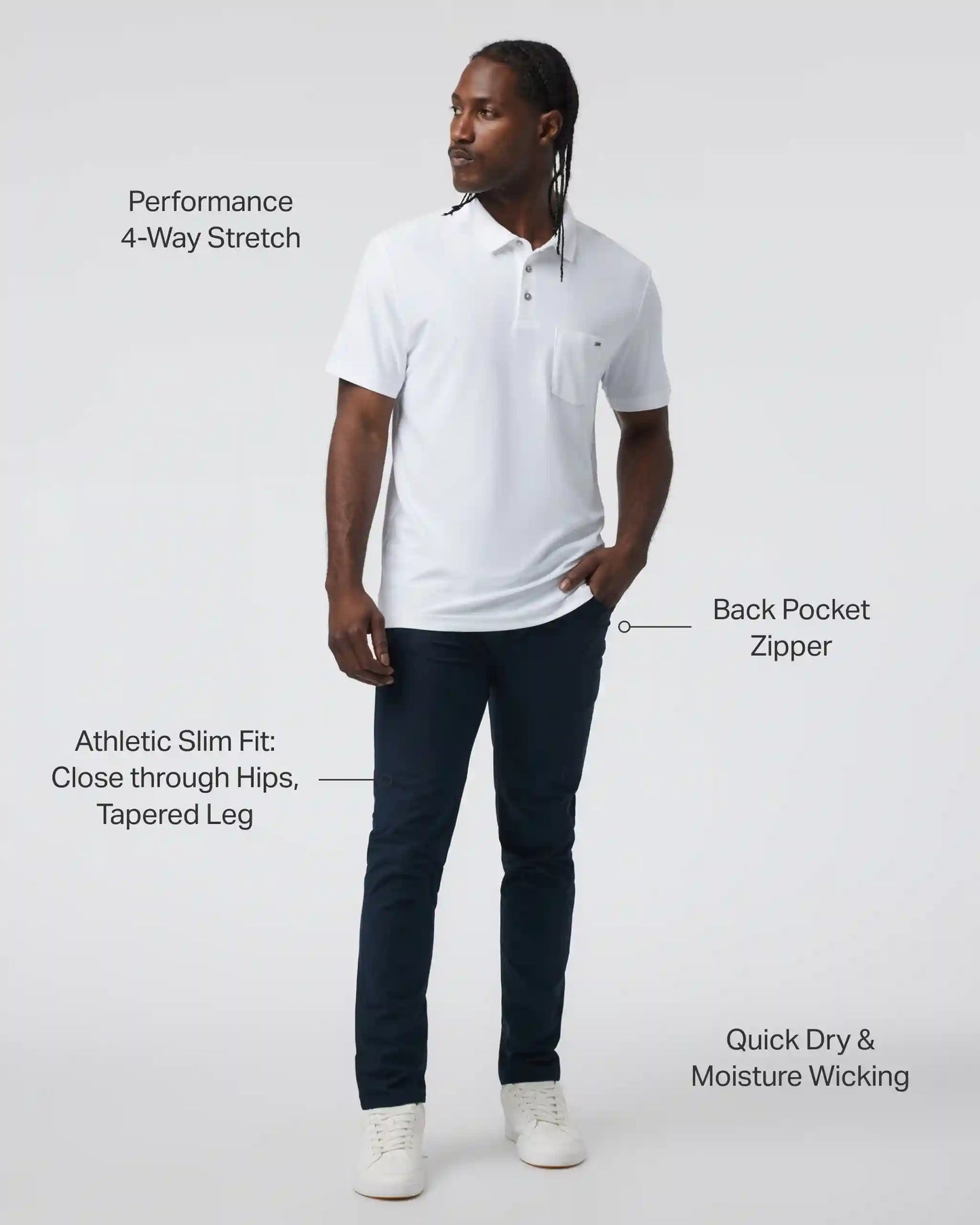 Vuori Meta™ Pant Athletic Slim Fit 34”