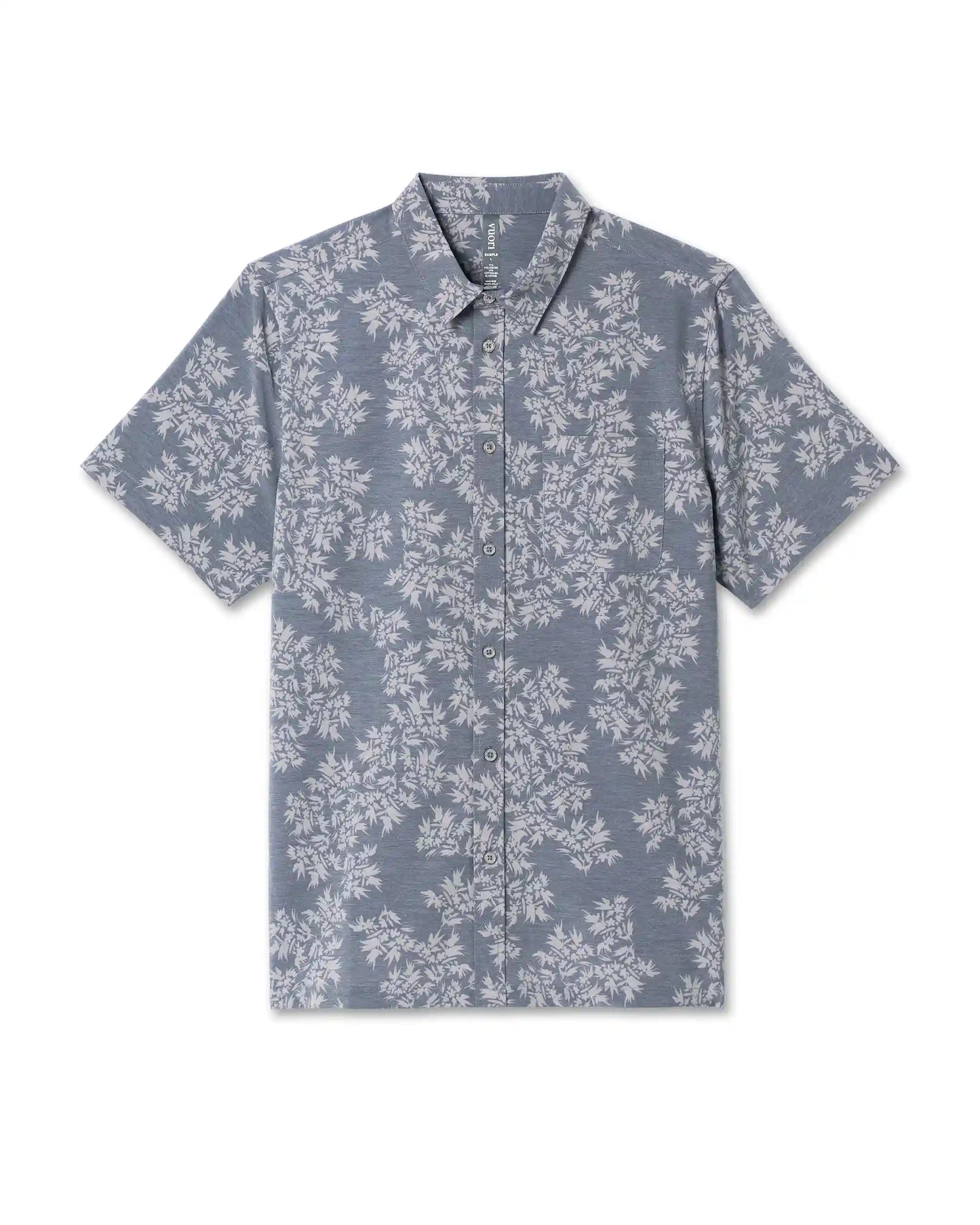 Short-Sleeve Bridge Button Down