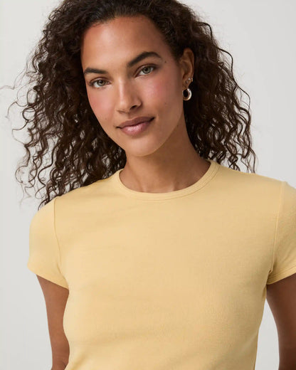 Everyday Cotton Stretch Fitted Tee