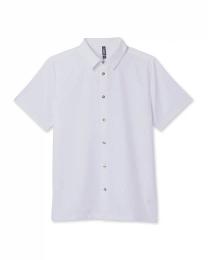 Short Sleeve Manhattan Button Down