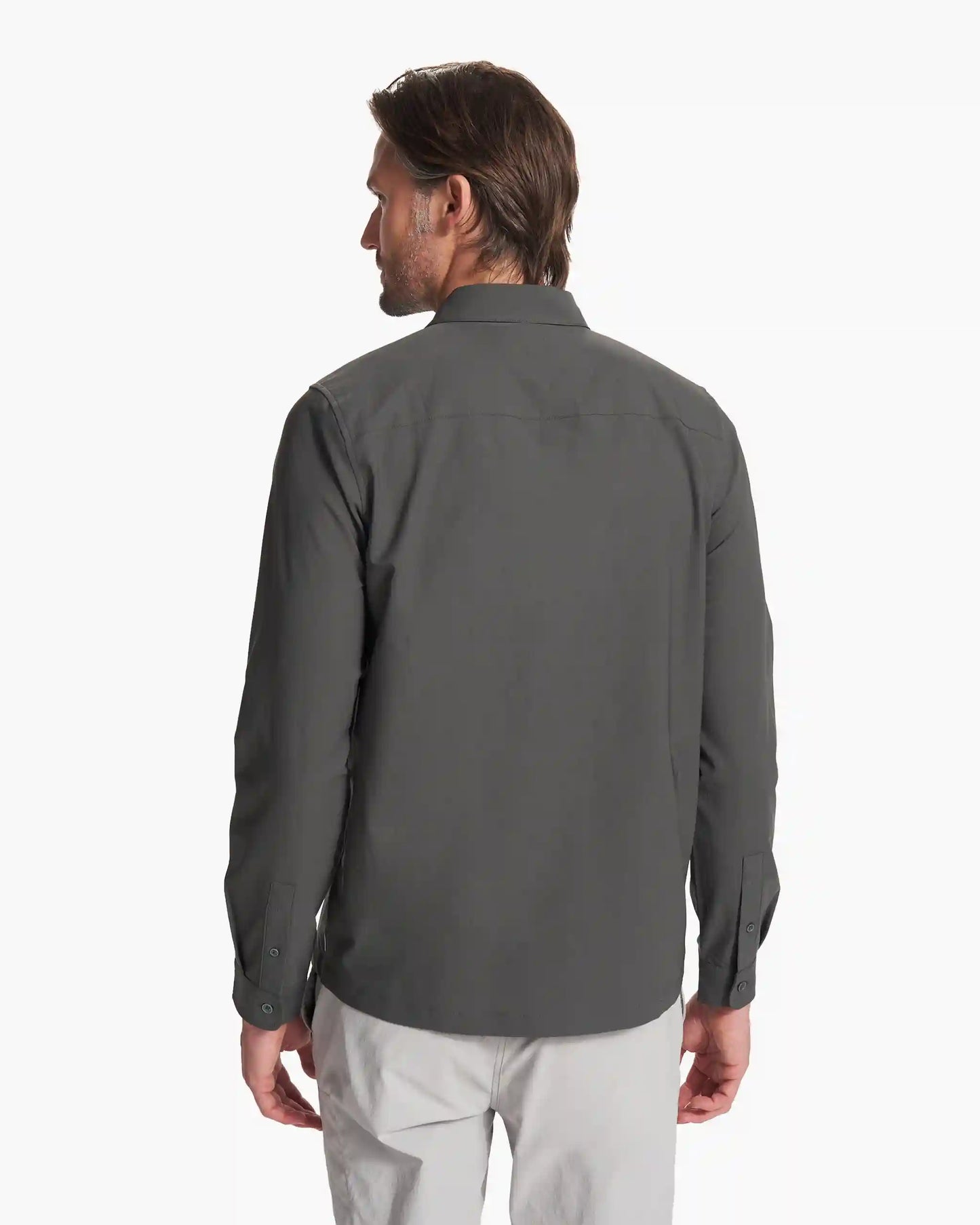 Long Sleeve Manhattan Button Down