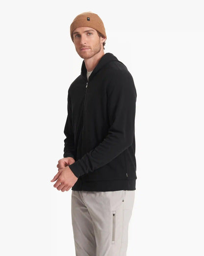 Performance Waffle Zip Hoodie