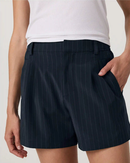 Villa Pinstripe Trouser Short