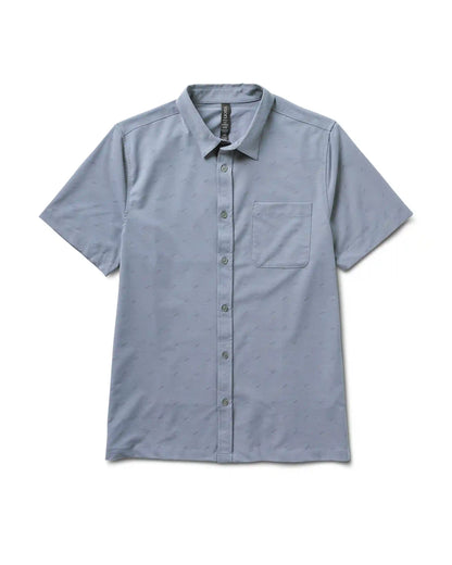 Short-Sleeve Bridge Button Down