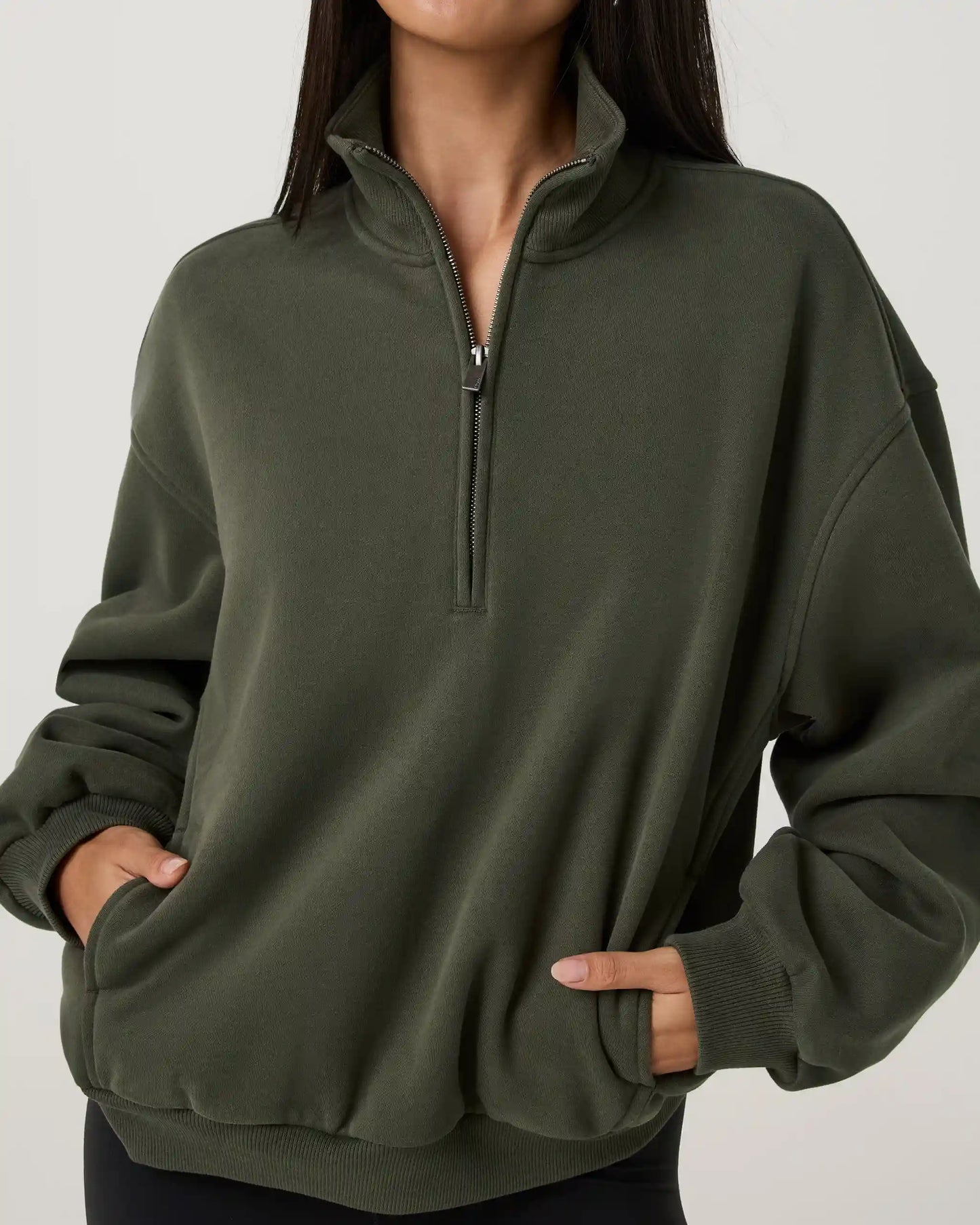 Restore Oversized Half Zip