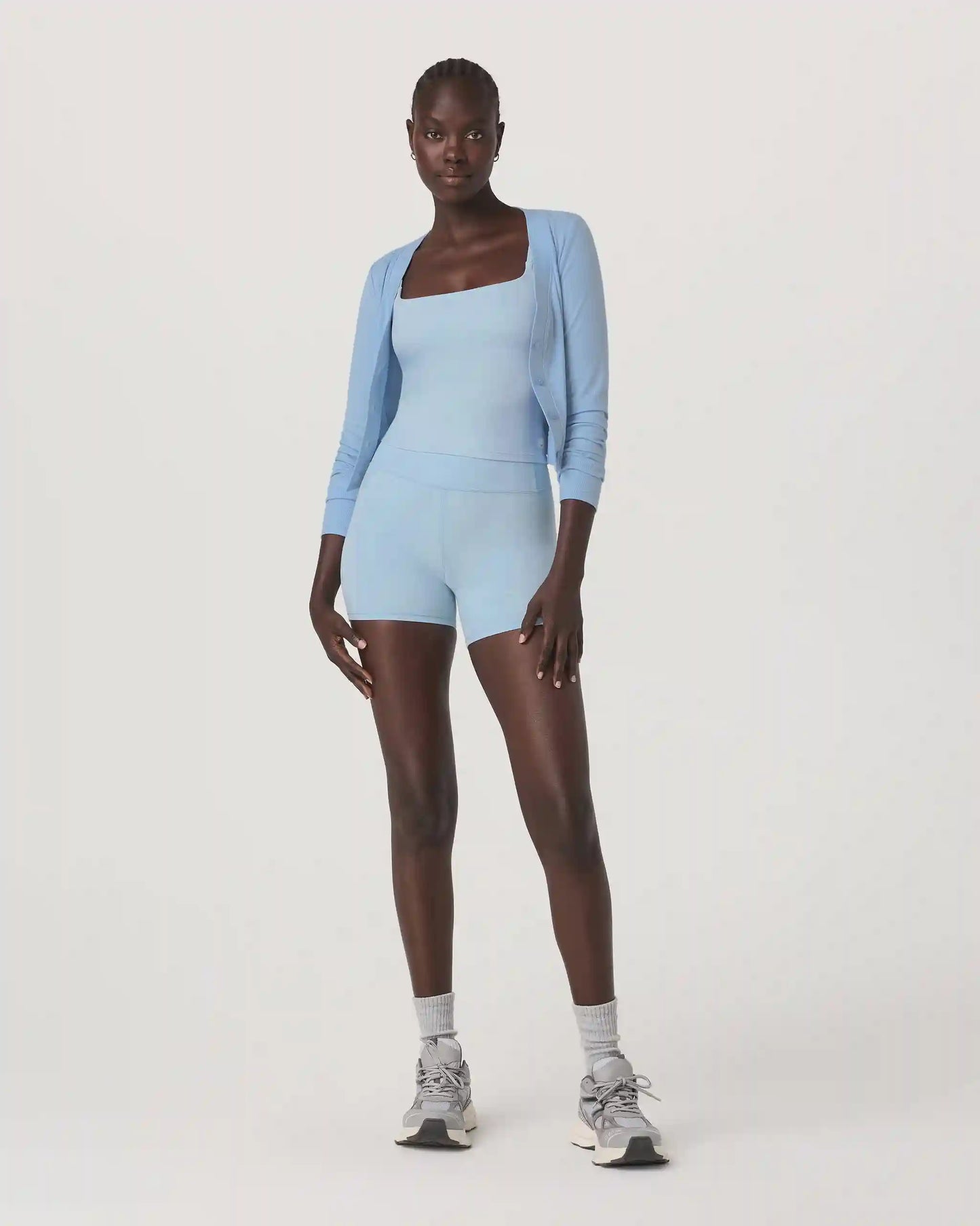 Long Sleeve Pose Mini Cardigan