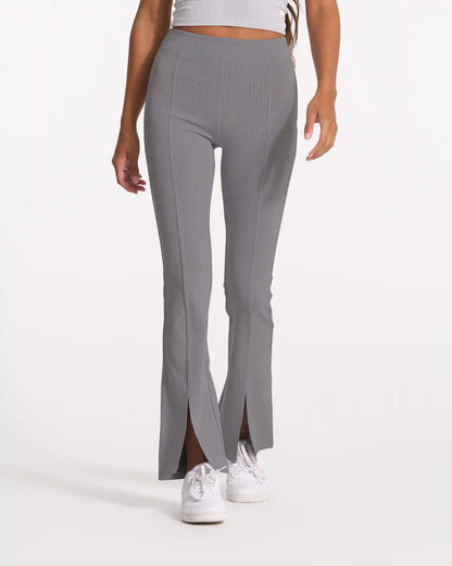 Lux Rib Split Bootcut