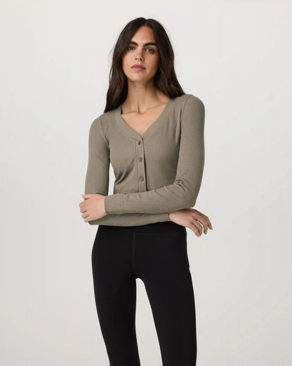 Long Sleeve Pose Mini Cardigan