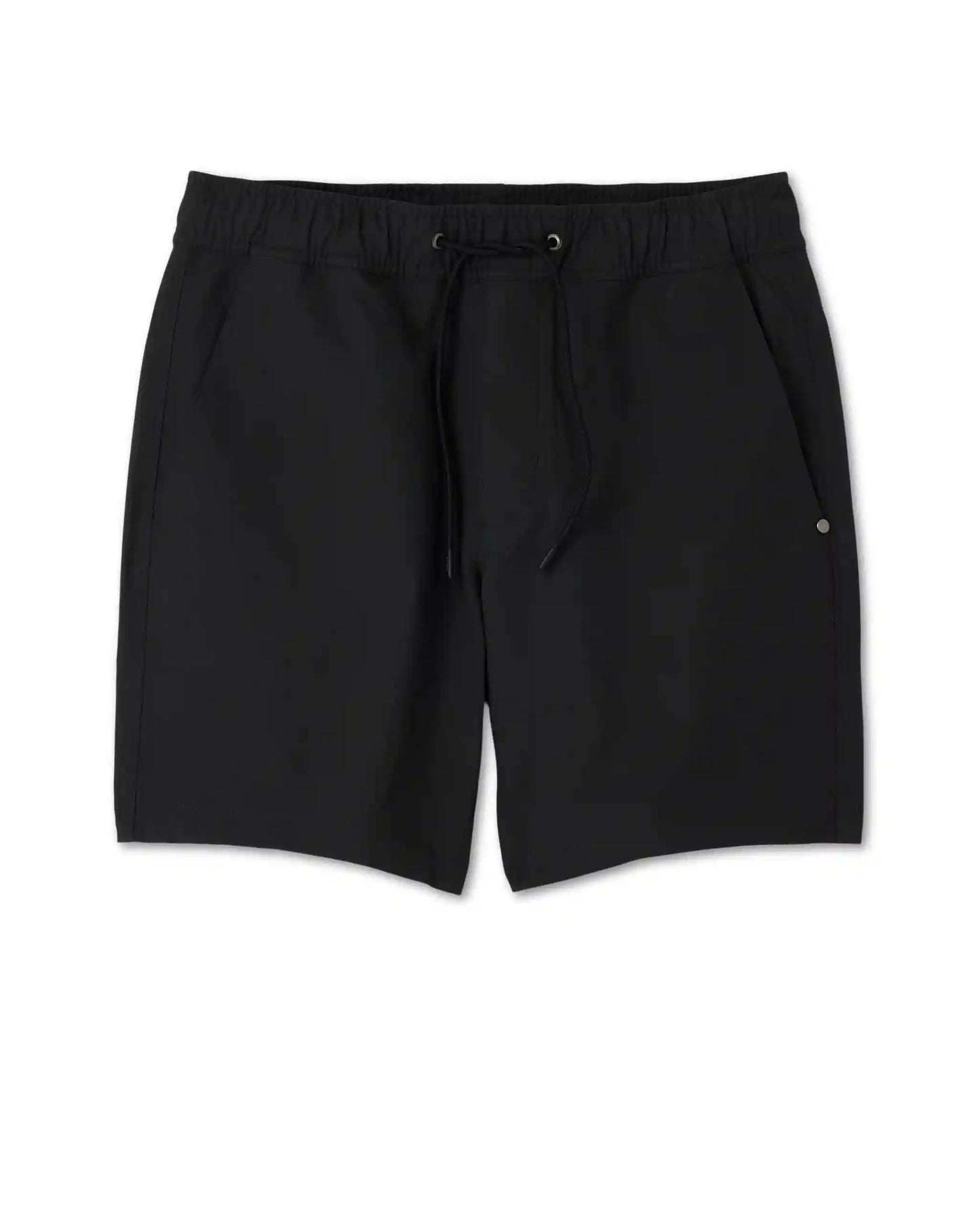 Cascade Crinkle Elastic Waist Short 8"