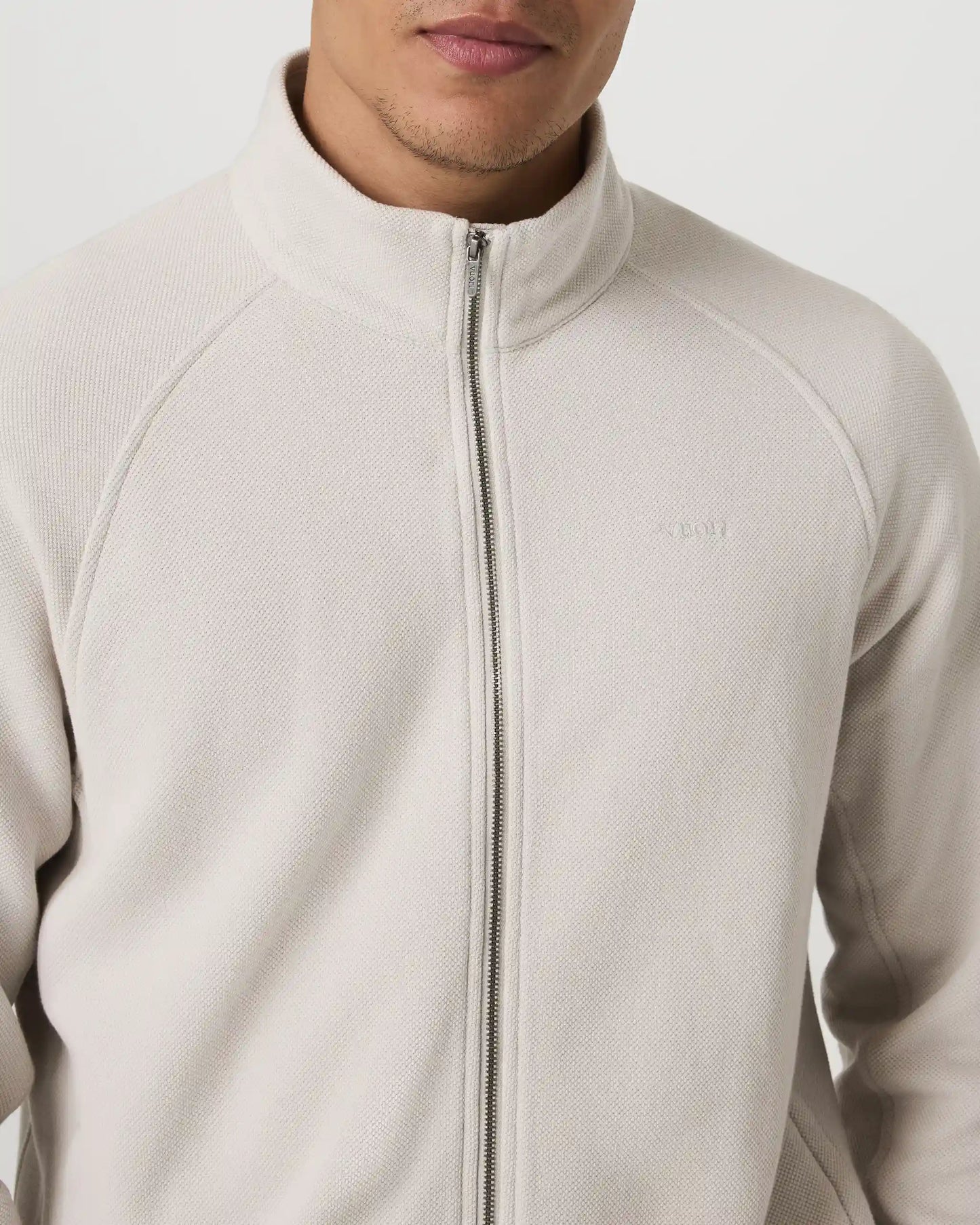 Pique Fleece Track Jacket