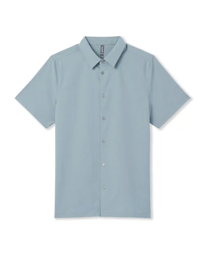Short Sleeve Manhattan Button Down