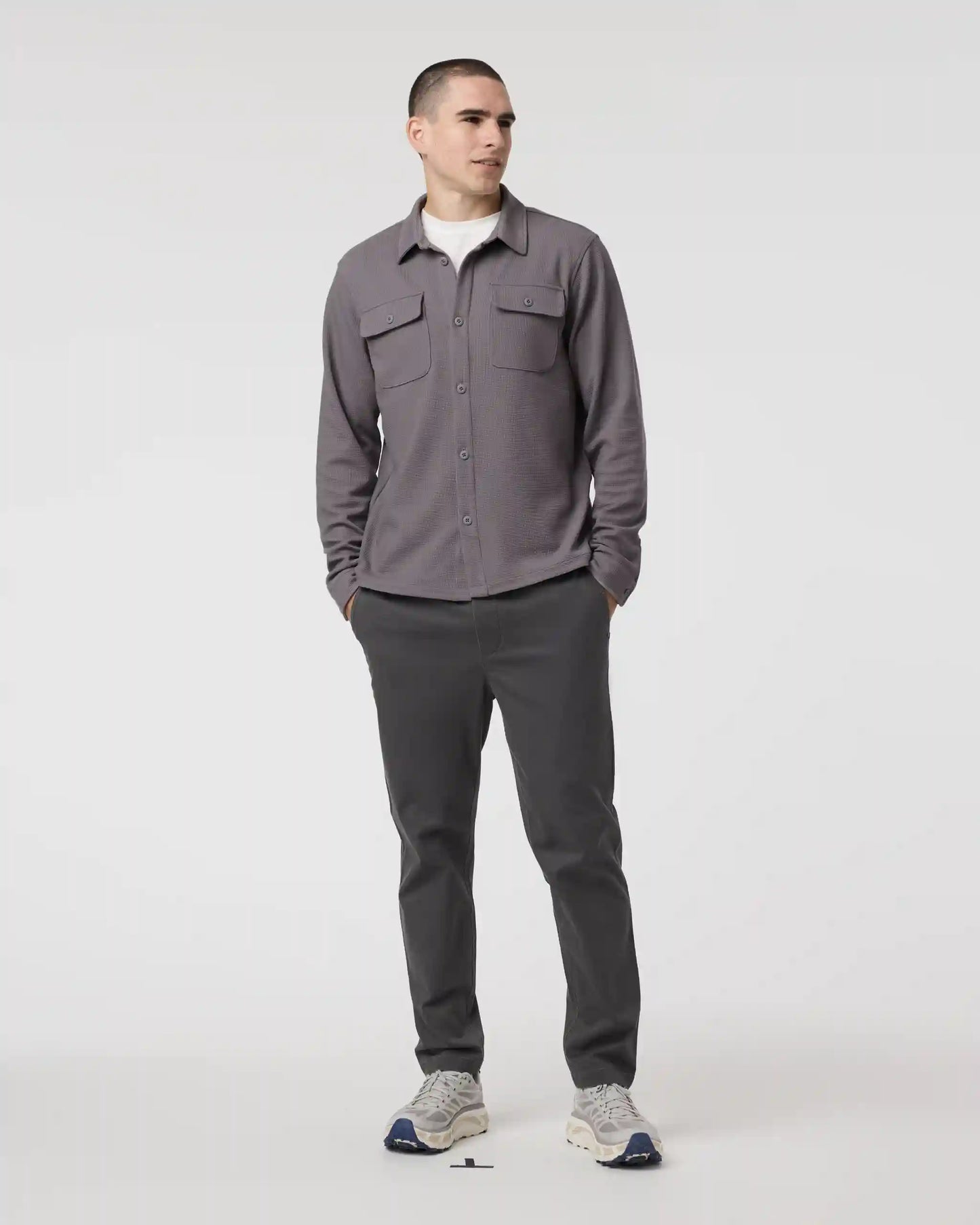 Waffle Shirt Jacket