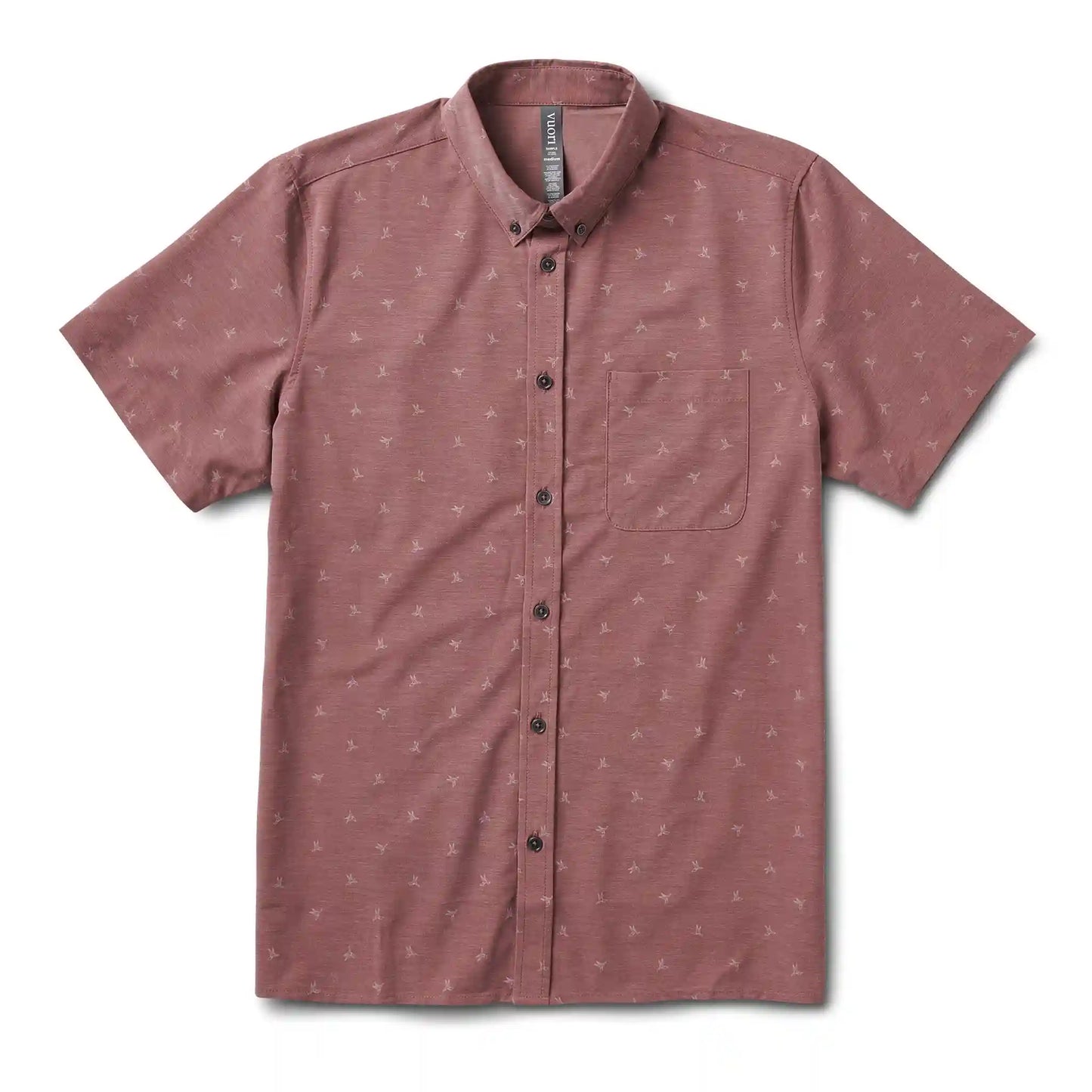 Short-Sleeve Bridge Button Down