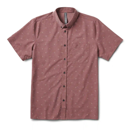 Short-Sleeve Bridge Button Down