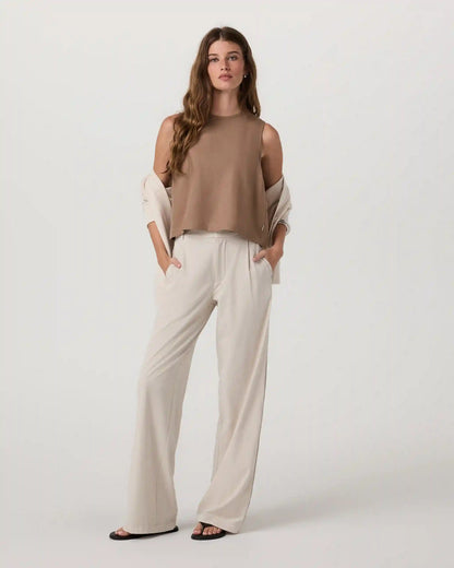 Trestles Twill Crop Tank