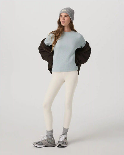 Long Sleeve Waffle Top