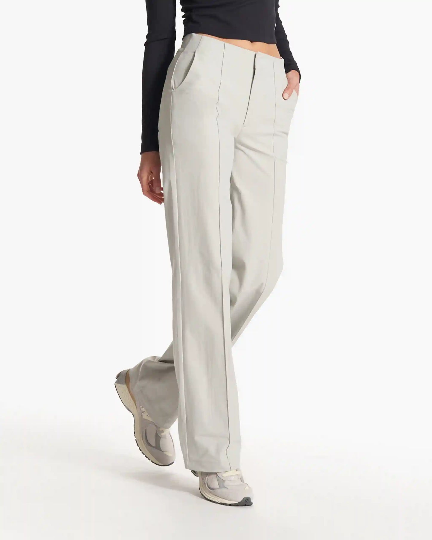 Womens Vuori Meta™ Wideleg Pant - Long