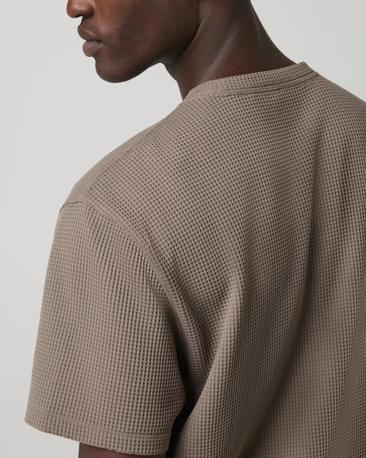 Short Sleeve Lightweight Tech Waffle Tee - Relaxed Fit