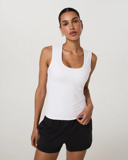 Halo Essential Scoop Tank Long
