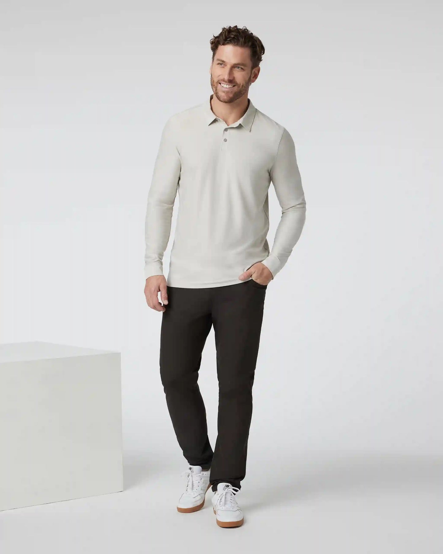 Long Sleeve Strato Tech Polo