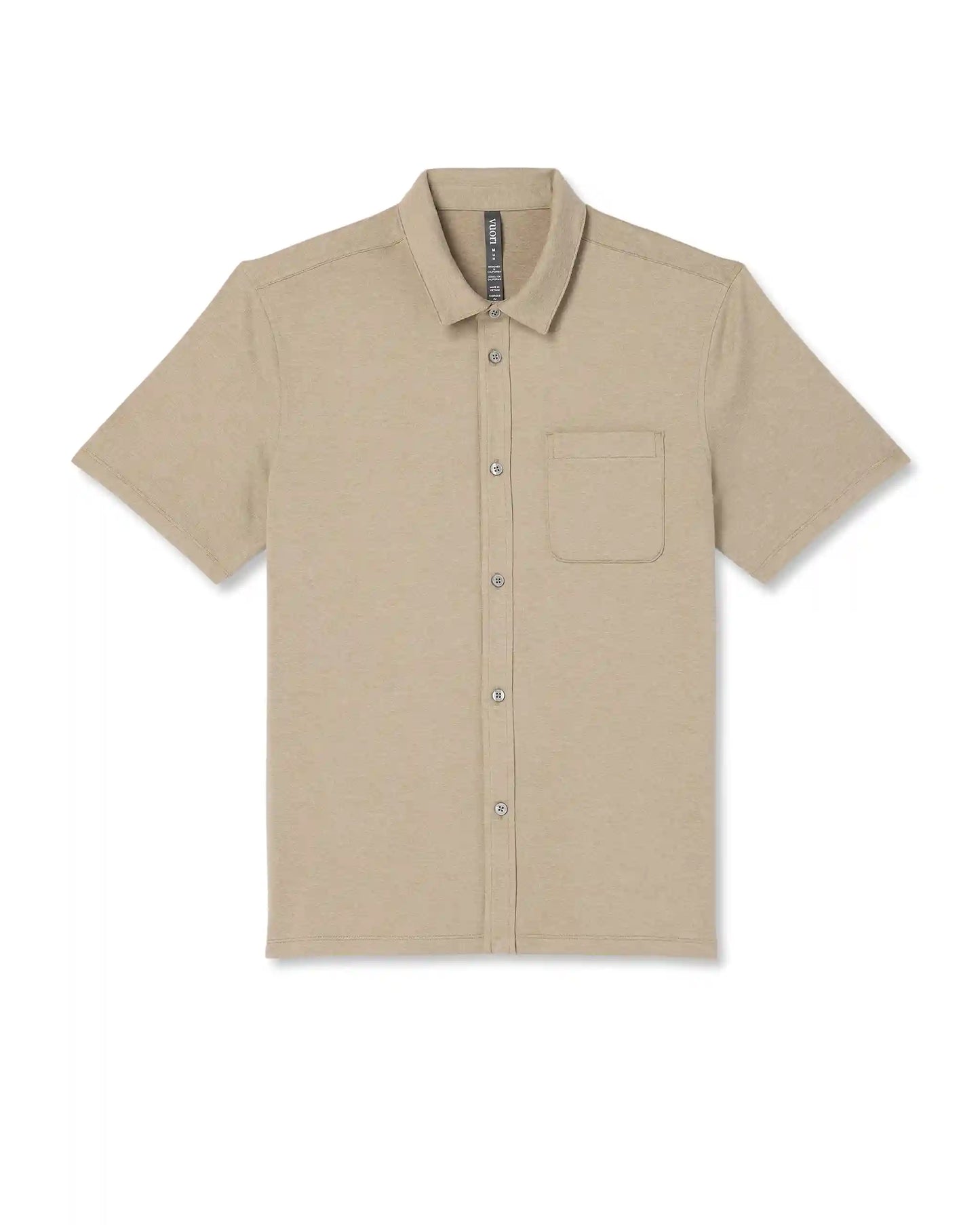 Short Sleeve Ponto Button Down Shirt