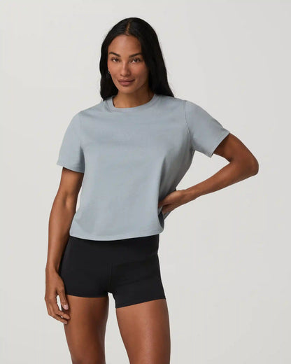 Short Sleeve Heavyweight Cotton Relaxed Tee