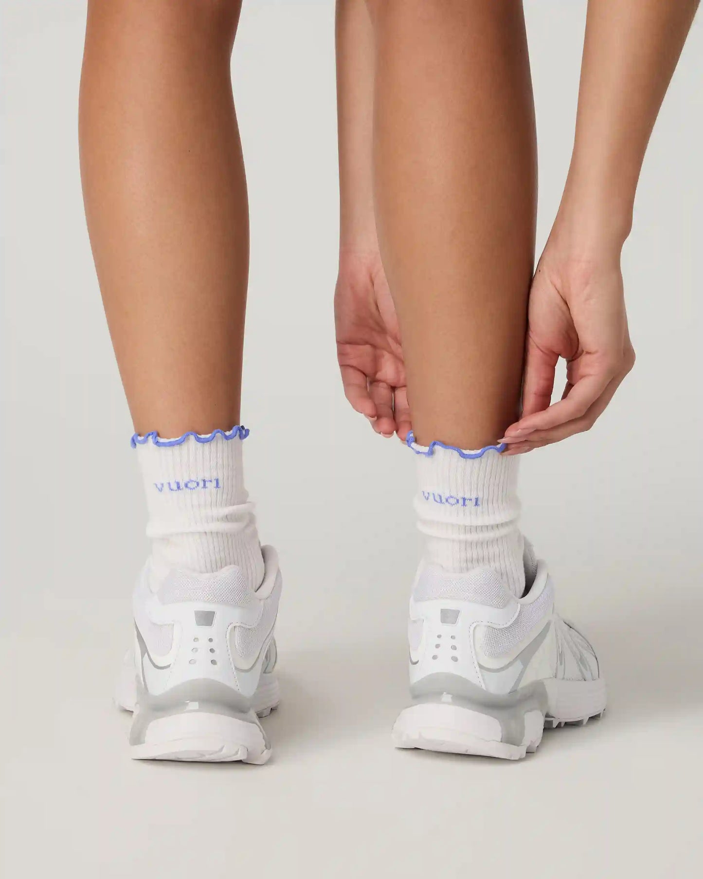 Half Crew Ruffle Sock