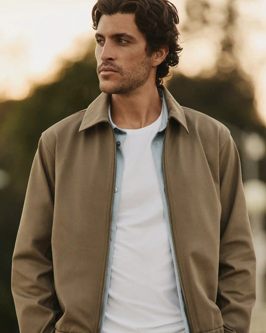 Vuori Meta™ Twill Harrington Jacket