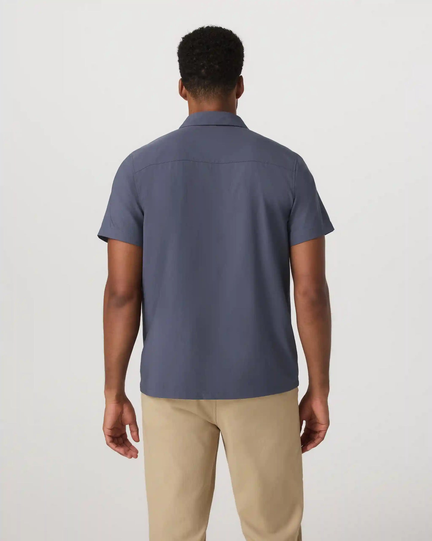 Short Sleeve Manhattan Button Down