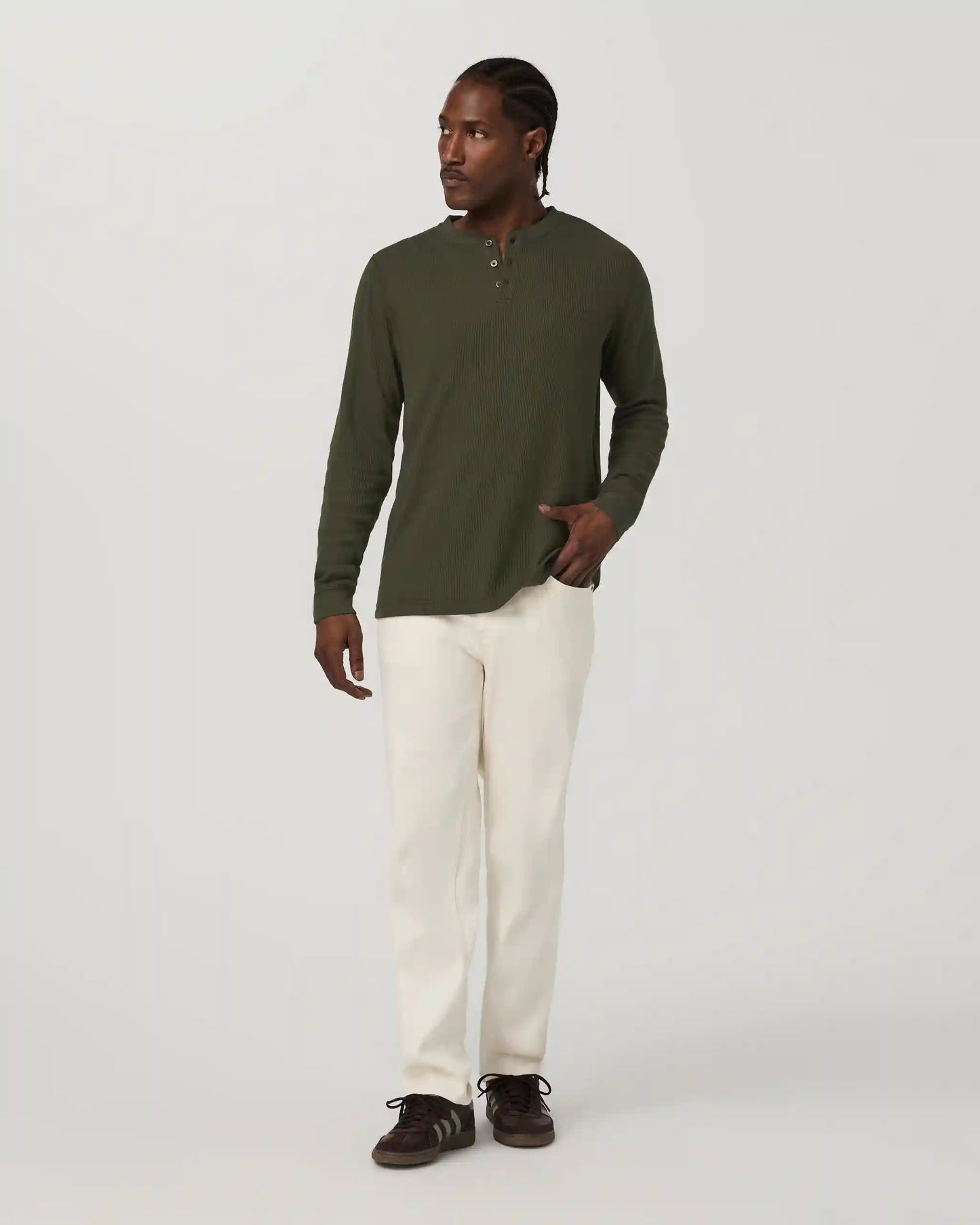 Waffle Henley