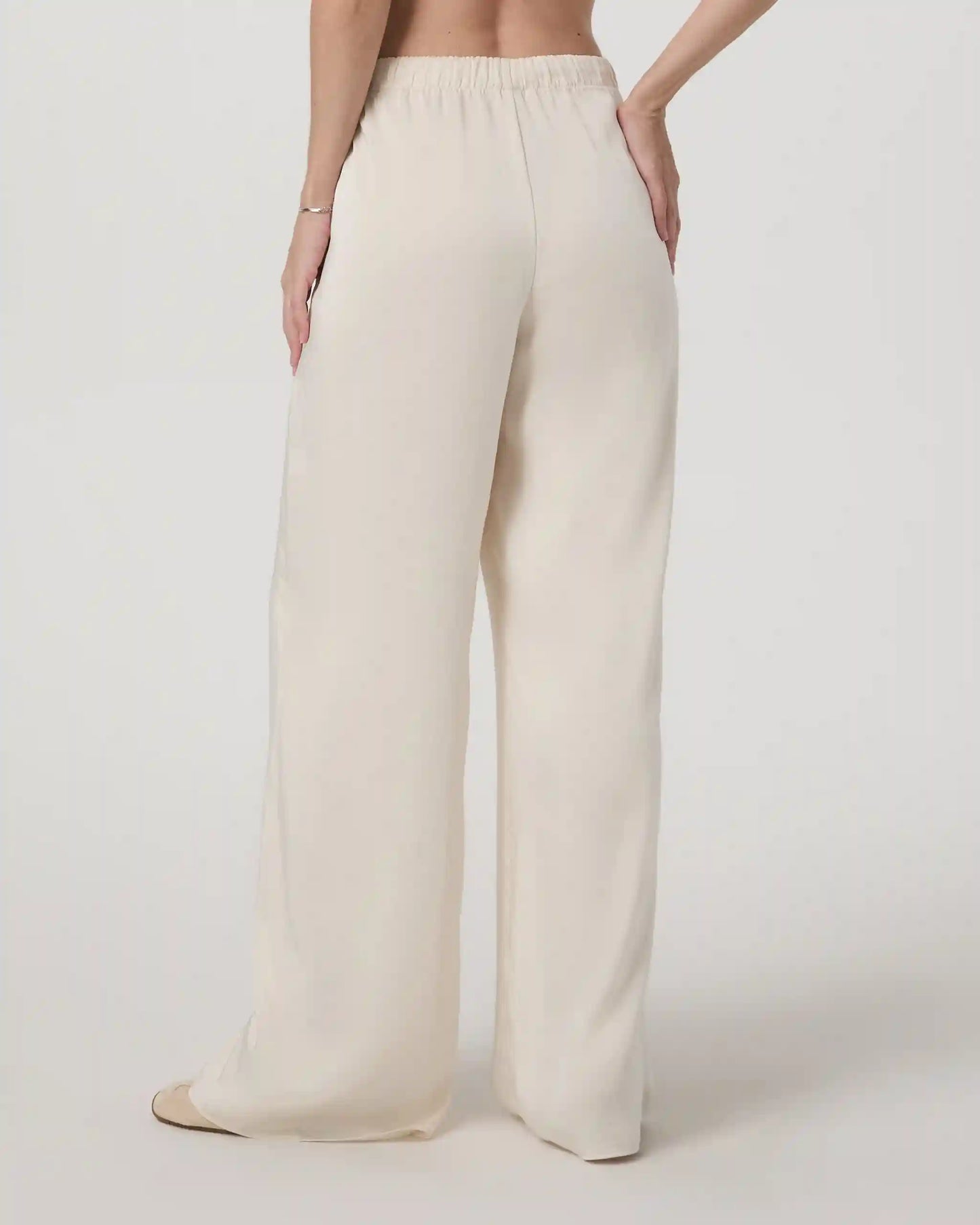 Nova Satin Wideleg Pant