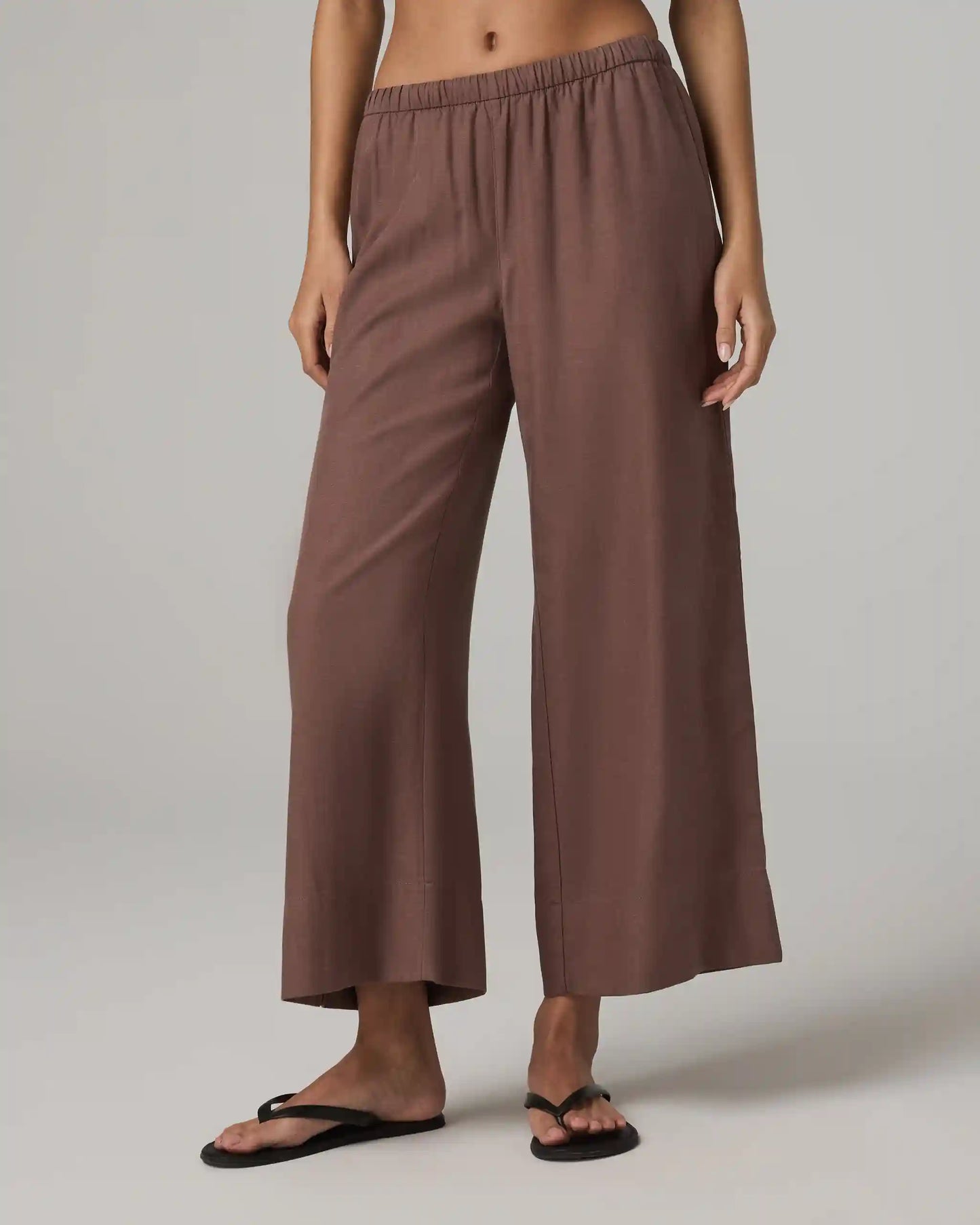 Trestles Twill Crop Wideleg Pant