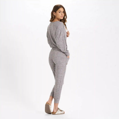 Long-Sleeve Lux Jumpsuit