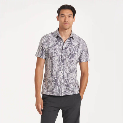 Short-Sleeve Bridge Button Down