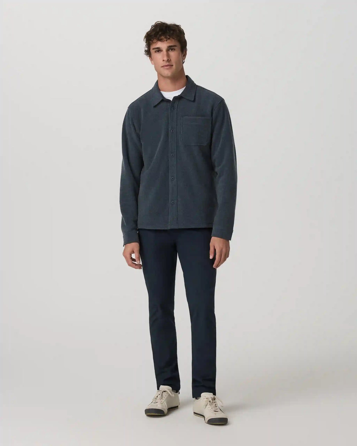 Beach Fleece Shirt Jacket