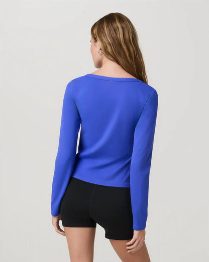 Long Sleeve Halo V-Neck Cardigan