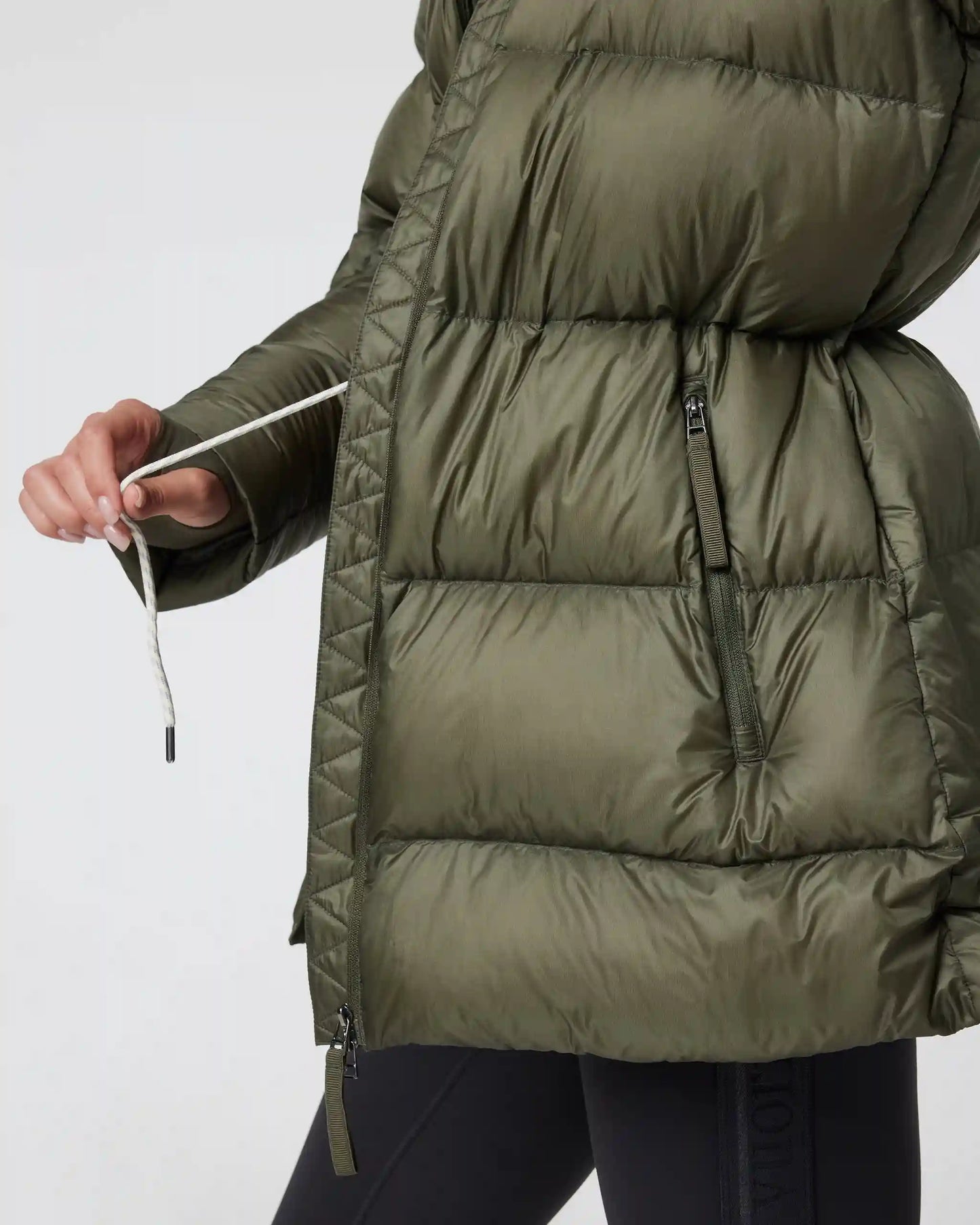 Women's Coordinate Long Down Jacket