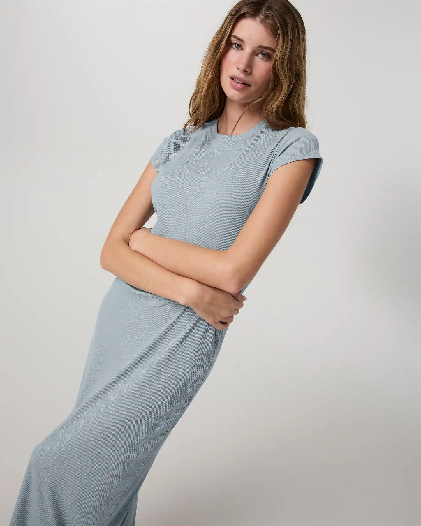 Rib Tee Dress