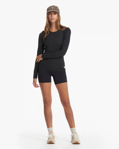 Long-Sleeve Lux Crew