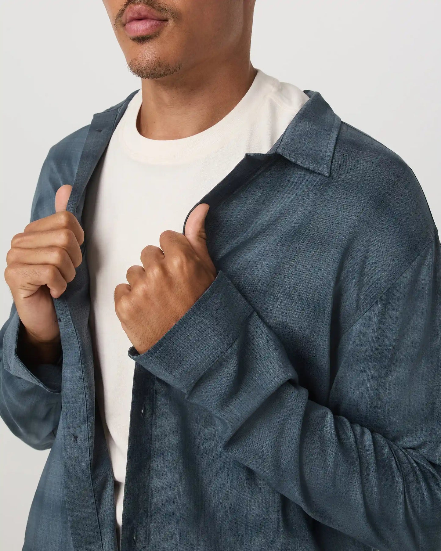 Long Sleeve Plaid Button Down Shirt