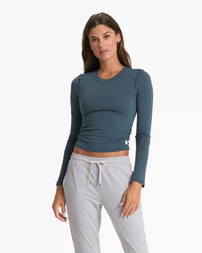 Long-Sleeve Coast Crop