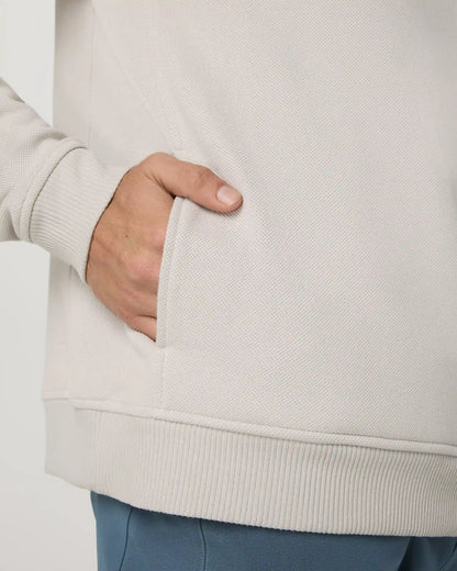 Pique Fleece Crew