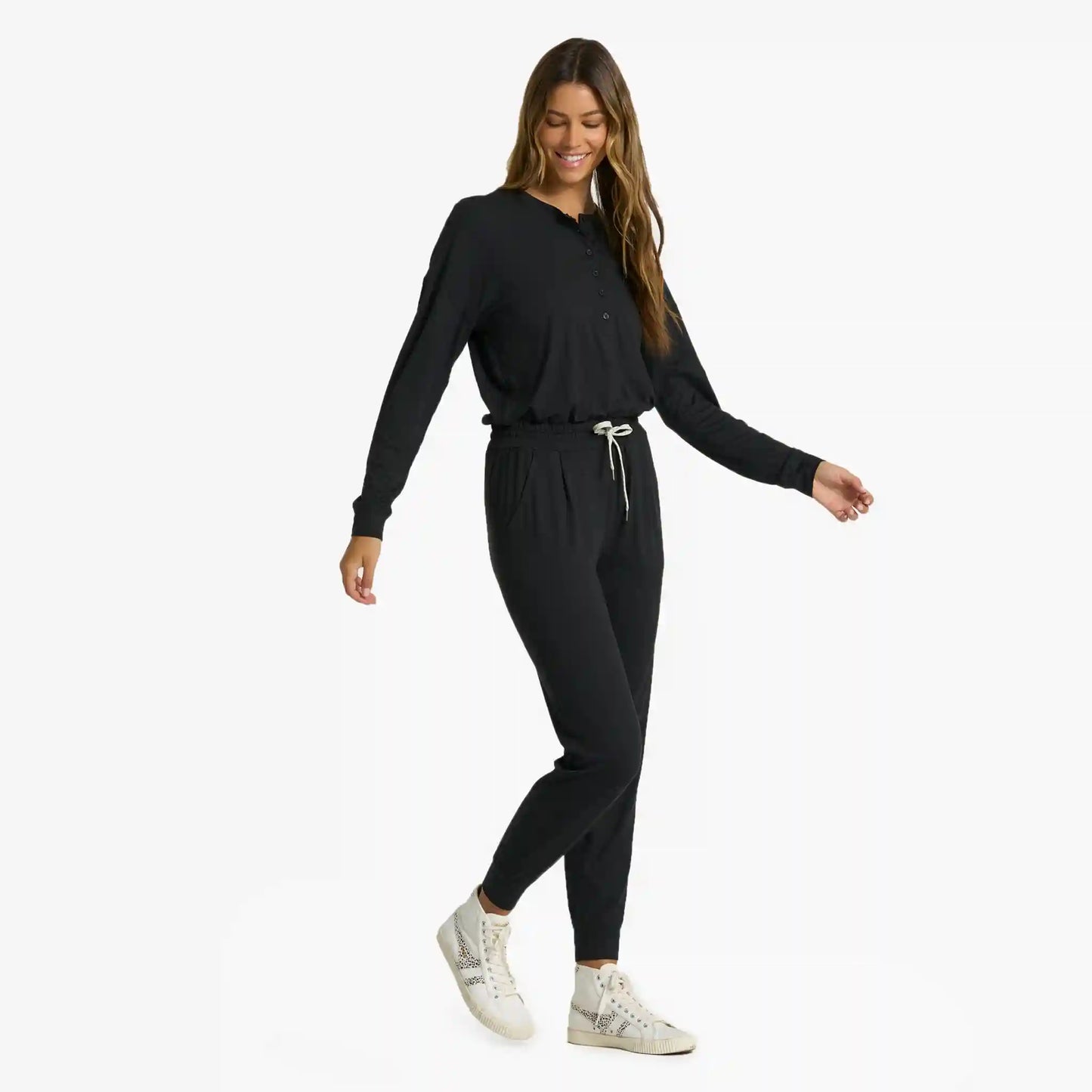 Lux Henley Jumpsuit