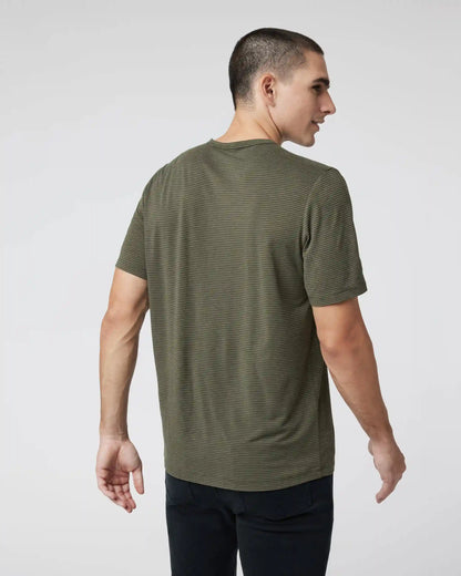 Short Sleeve Current Stripe Tee