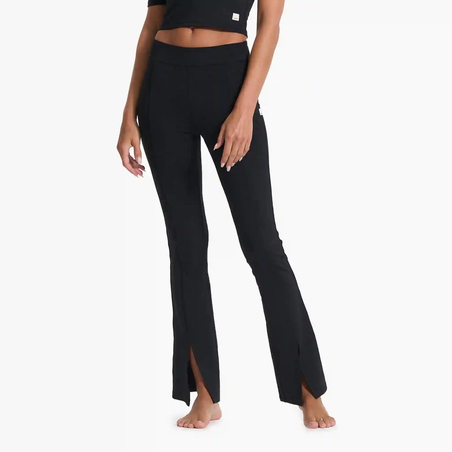 Lux Rib Split Bootcut