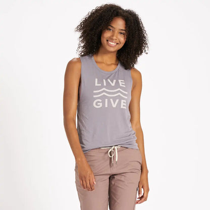 Live Give Tank