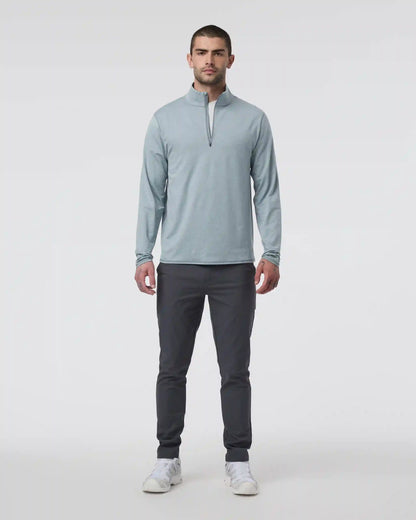 Ponto Half Zip Mock Neck